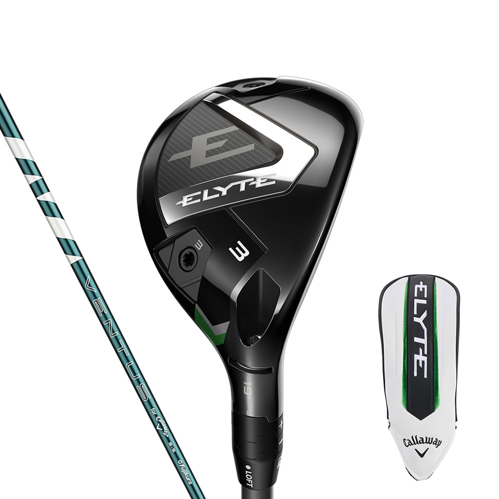 キャロウェイ（CALLAWAY）（メンズ）エリート ELYTE ユーティリティ(5H ロフト24度)VENTUS GREEN 50 for Callaway