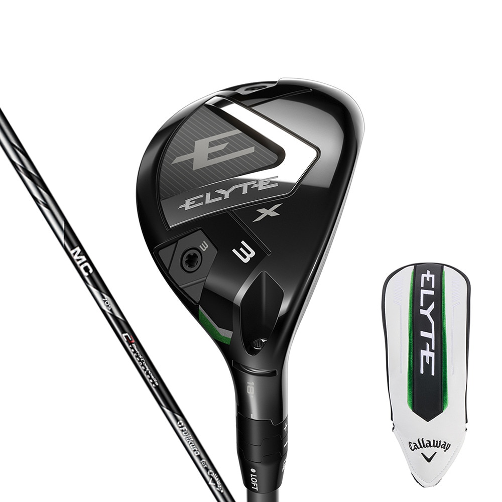 キャロウェイ（CALLAWAY）（メンズ）エリート ELYTE X ユーティリティ(4H ロフト21度)Fujikura MC 70 for Callaway