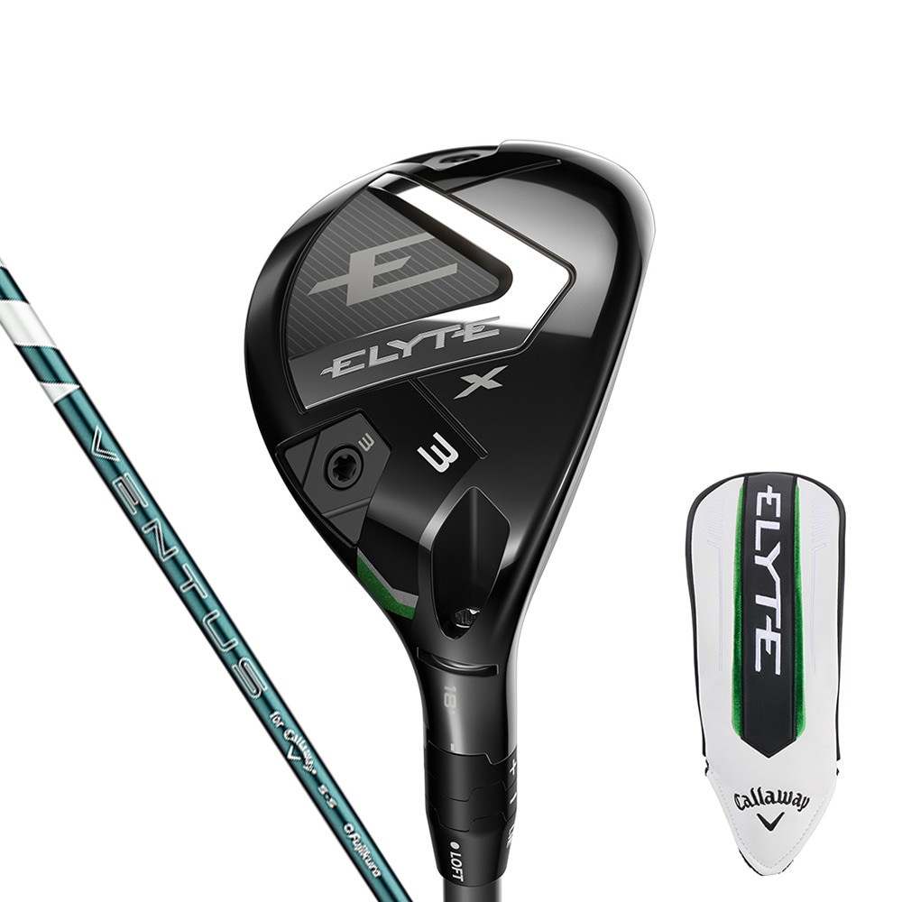 キャロウェイ（CALLAWAY）（メンズ）エリート ELYTE X ユーティリティ(5H ロフト25度)VENTUS GREEN 50 for Callaway