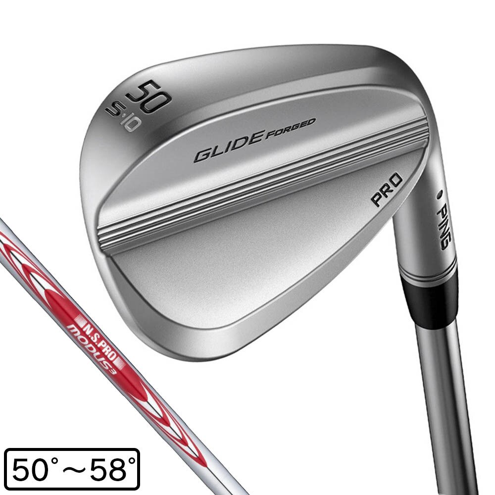 ピン（PING）（メンズ）グライド フォージド プロ ウェッジ Sグラインド(ロフト52度)N.S.PRO MODUS3 TOUR 105