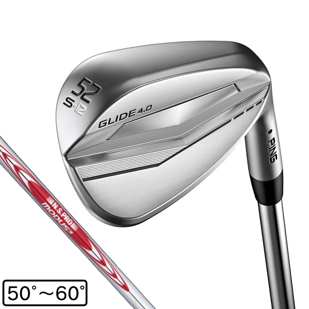 ピン（PING）（メンズ）GLIDE4.0 ウェッジ(52S ロフト52度)N.S.PRO MODUS3 TOUR 105