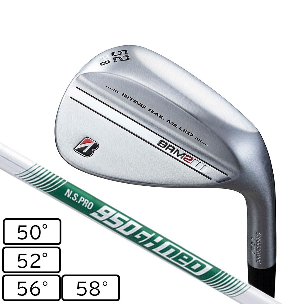 ブリヂストンゴルフ（BRIDGESTONE GOLF）（メンズ）BRM2 ウェッジ(ロフト58度)N.S.PRO 950GH neo