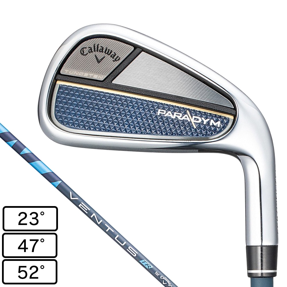 キャロウェイ（CALLAWAY）（メンズ）パラダイム アイアン(AW ロフト47度)VENTUS TR 5 for Callaway