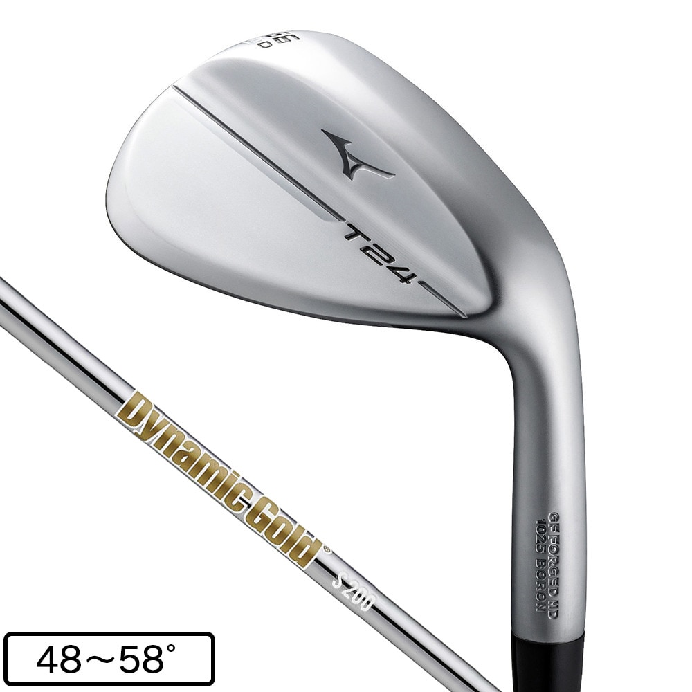 ミズノ（MIZUNO）（メンズ）T24ウェッジ ソフトホワイトサテン仕上げ(5610D、ロフト56度)Dynamic Gold HT