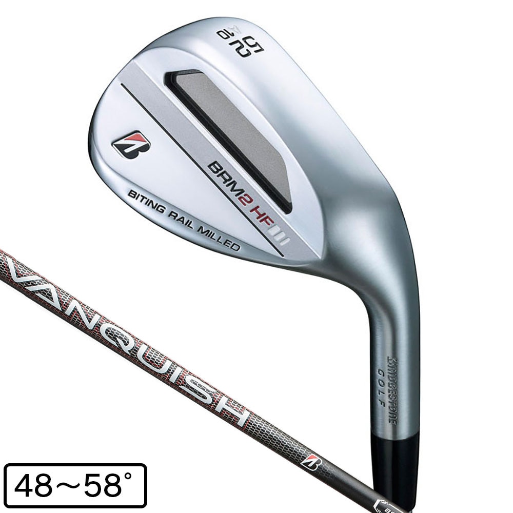 ブリヂストンゴルフ（BRIDGESTONE GOLF）（メンズ）BRM2 HF ウェッジ(52A、ロフト52度)VANQUISH BS50i
