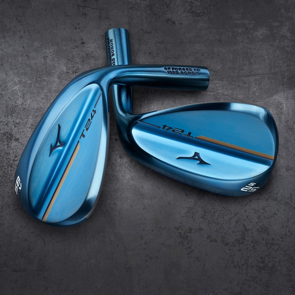 ミズノ（MIZUNO）（メンズ）T24 BLUE LIMITED EDITION ウェッジセット 2本(ロフト52度/58度)Dynamic Gold 105 ONYX BLACK