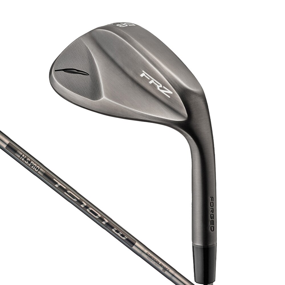 フォーティーン（FOURTEEN）（メンズ）FRZ ウェッジ スモーキーサテン仕上げ(5408 ロフト54度)N.S.PRO TS-101w BK