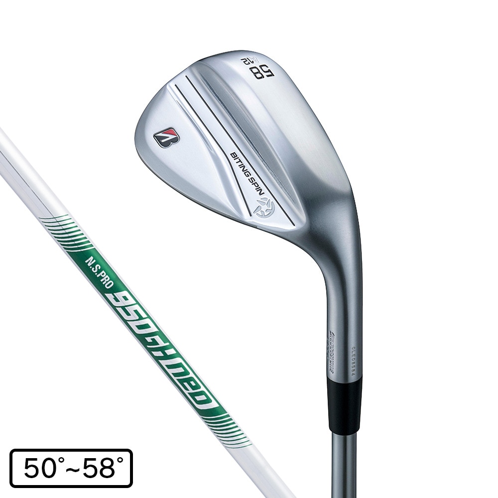 ブリヂストンゴルフ（BRIDGESTONE GOLF）（メンズ）バイティングスピン ウエッジ(5812A、ロフト58度)N.S.PRO 950GH neo