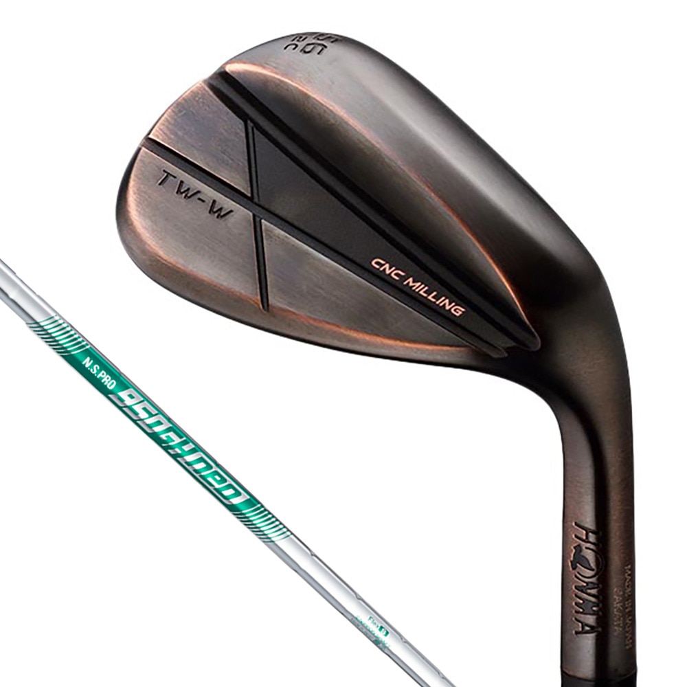 本間ゴルフ（HONMA）（メンズ）TW-W カッパーメッキ ウェッジ(5612C、ロフト56度)N.S.PRO 950GH neo