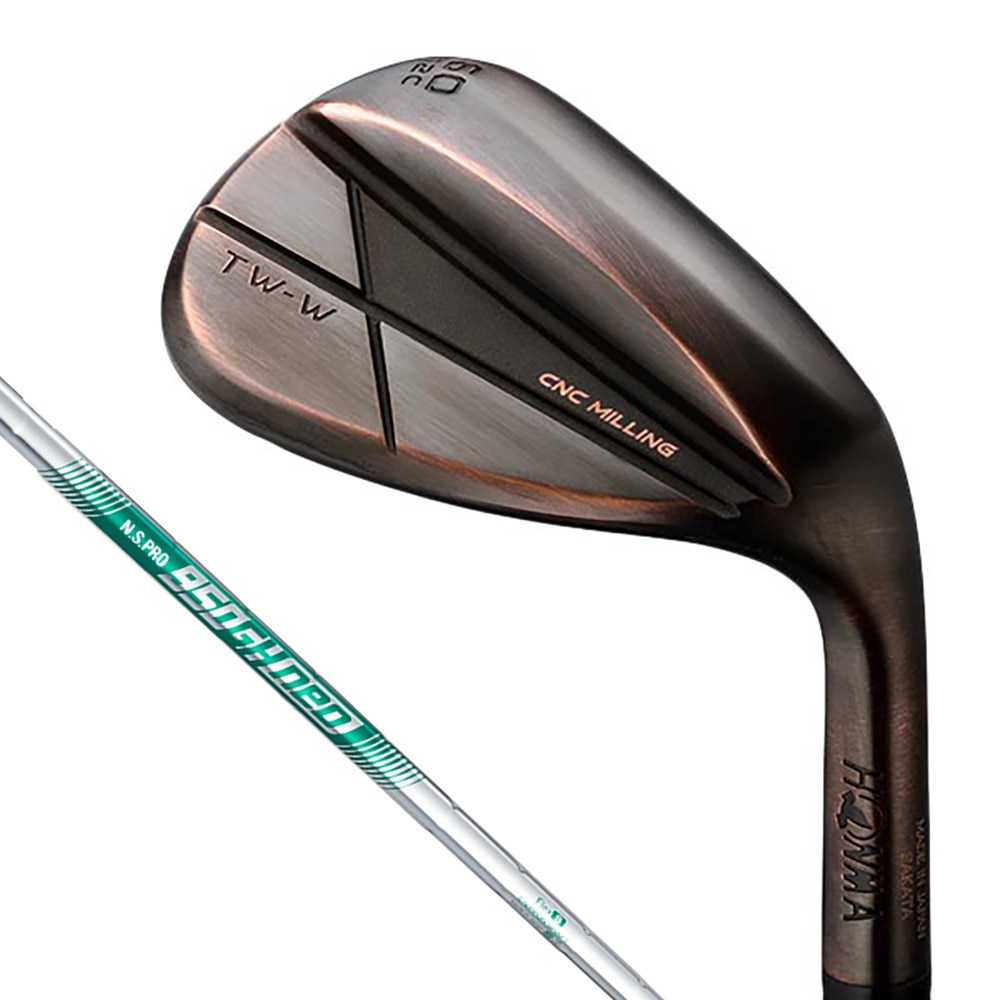 本間ゴルフ（HONMA）（メンズ）TW-W カッパーメッキ ウェッジ(6012C、ロフト60度)N.S.PRO 950GH neo