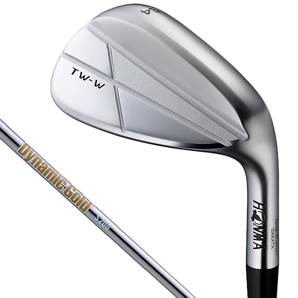 本間ゴルフ（HONMA）（メンズ）TW-W クロムメッキ ウェッジ(5410I、ロフト54度)Dynamic Gold HT