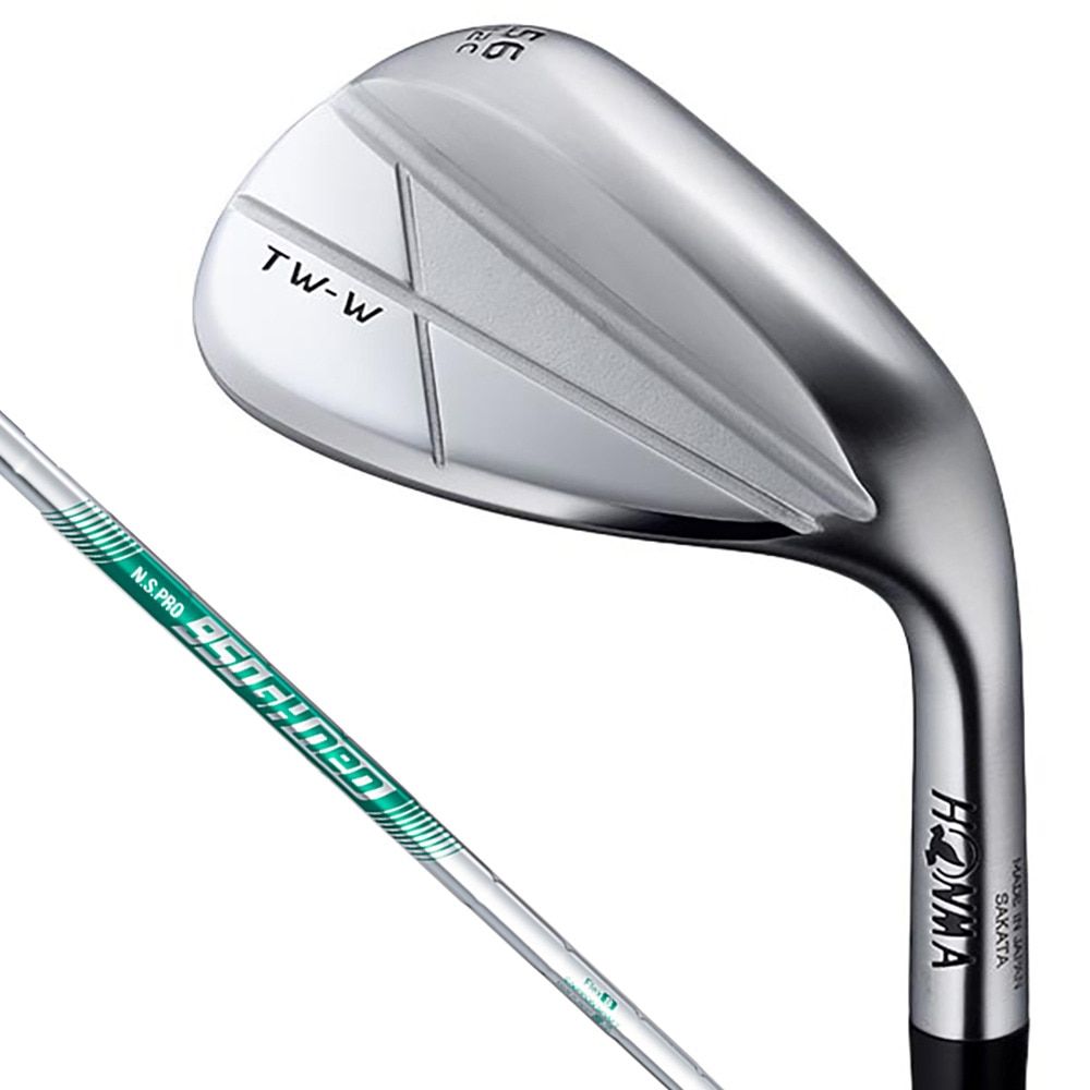 本間ゴルフ（HONMA）（メンズ）TW-W クロムメッキ ウェッジ(5608S、ロフト56度)N.S.PRO 950GH neo