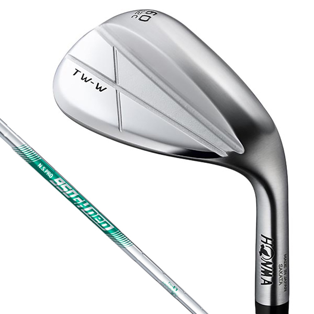 本間ゴルフ（HONMA）（メンズ）TW-W クロムメッキ ウェッジ(6012C、ロフト60度)N.S.PRO 950GH neo