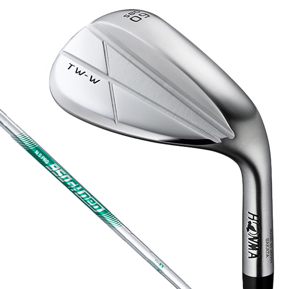 本間ゴルフ（HONMA）（メンズ）TW-W クロムメッキ ウェッジ(6008S、ロフト60度)N.S.PRO 950GH neo