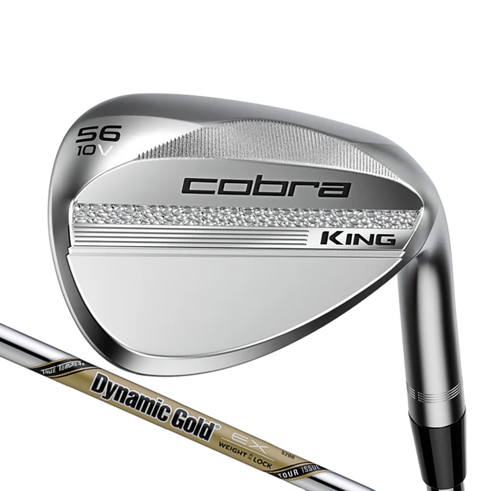 コブラ（Cobra）（メンズ）KING キング ウェッジ ニッケルクローム(5610 ロフト56度)Dynamic Gold EX TOUR ISSUE