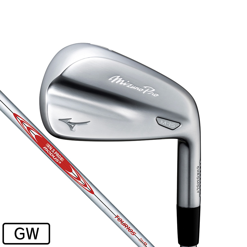 ミズノ（MIZUNO）（メンズ）ミズノプロ M15 アイアン(GW ロフト48度)N.S.PRO MODUS3 TOUR 105
