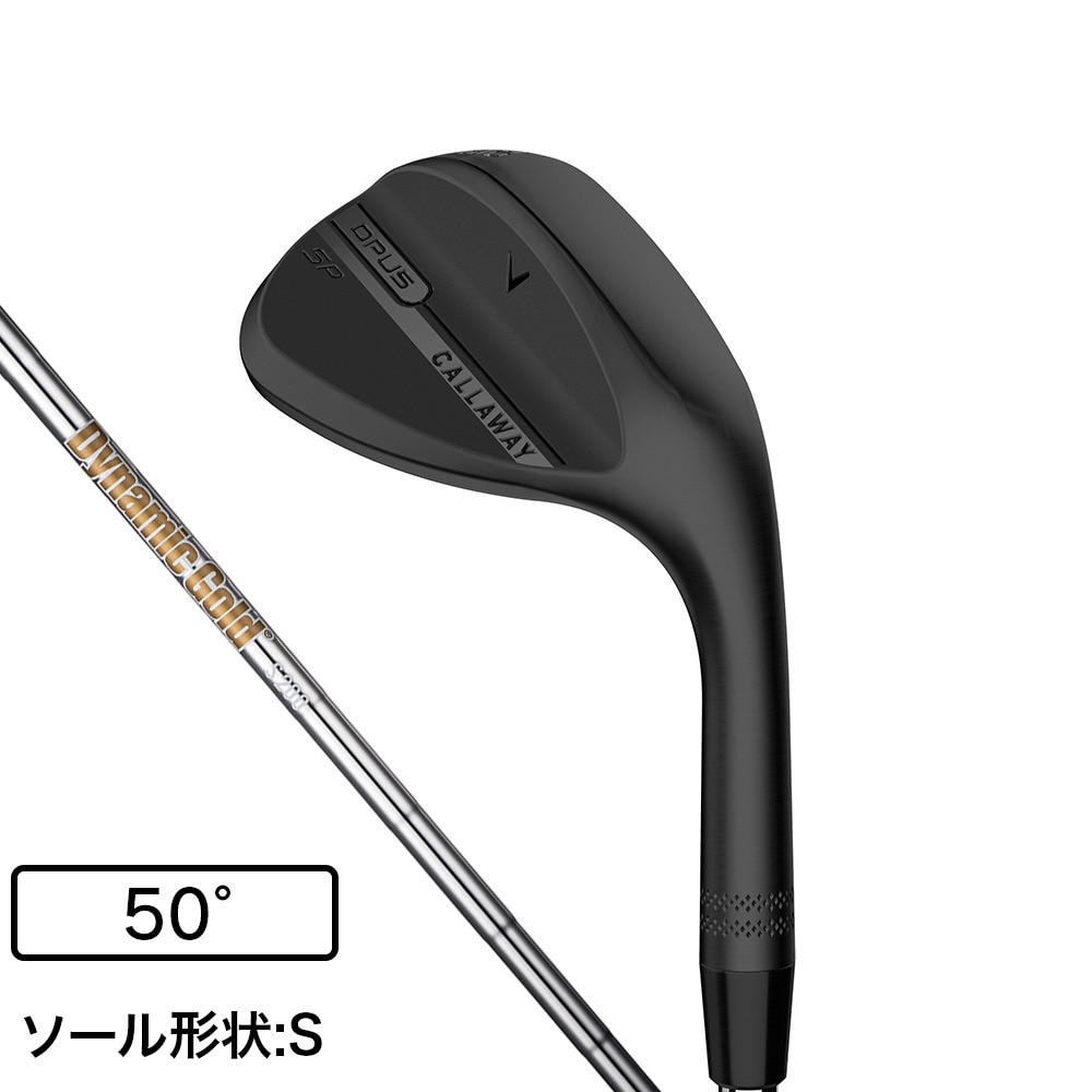 キャロウェイ（CALLAWAY）（メンズ）オーパス OPUS SP ブラック ウェッジ(5010S ロフト50度)Dynamic Gold