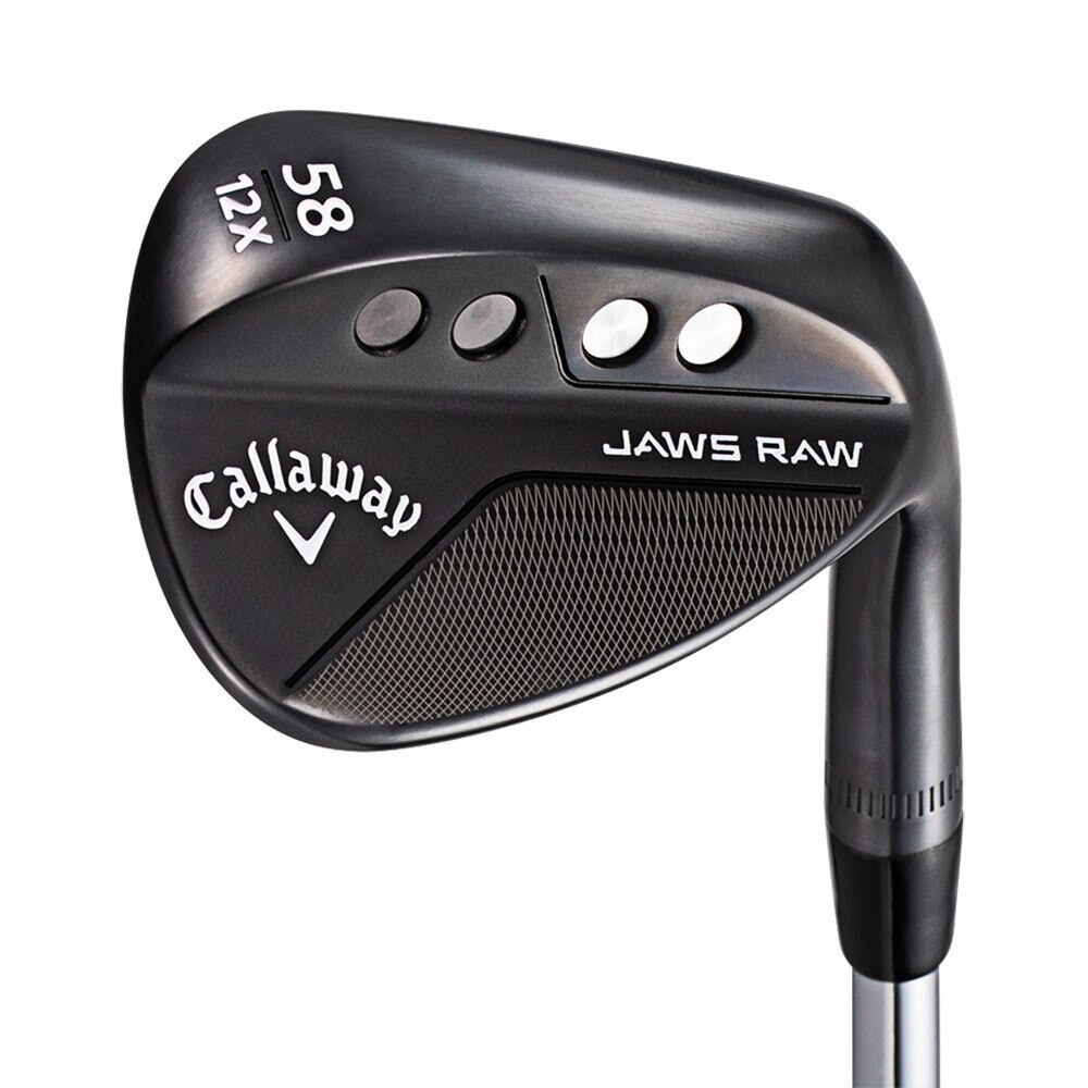 キャロウェイ（CALLAWAY）（メンズ）JAWS RAW ジョーズロウ ウェッジ Xグラインド ブラック (LW ロフト60度) Dynamic  Gold S200