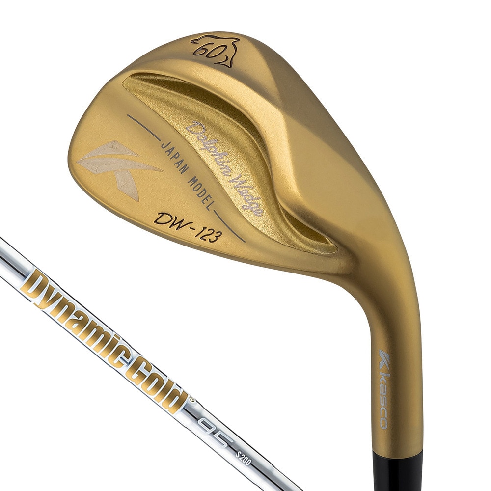キャスコ（KASCO）（メンズ）ドルフィンウェッジ DW-123 Gold(6007 ロフト60度)Dynamic Gold 95