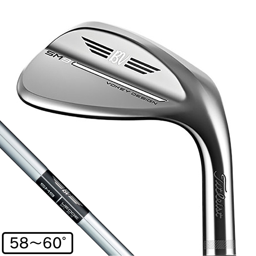 タイトリスト（TITLEIST）（メンズ）SM9 ウェッジ(6014K、ロフト60度)Dynamic Gold