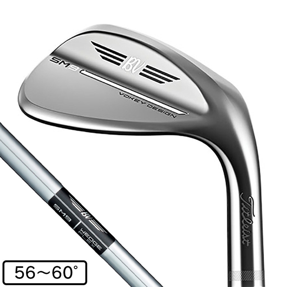 タイトリスト（TITLEIST）（メンズ）SM9 ウェッジ(6008M、ロフト60度)Dynamic Gold