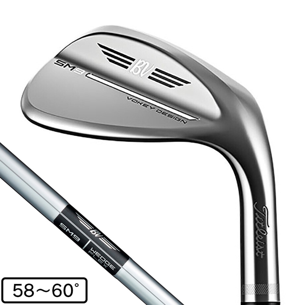 タイトリスト（TITLEIST）（メンズ）SM9 ウェッジ (5804T、ロフト58度) Dynamic Gold