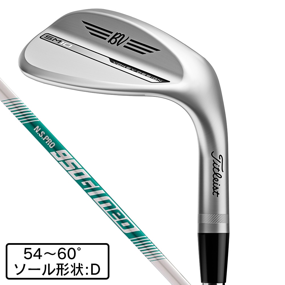 タイトリスト（TITLEIST）（メンズ）VOKEY SM10 ウェッジ(5612D、ロフト56度)N.S.PRO 950GH neo