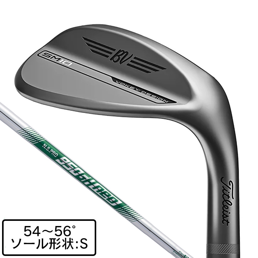 タイトリスト（TITLEIST）（メンズ）VOKEY SM10 ALL-NEW NICKEL ウェッジ(5810S、ロフト58度)N.S.PRO 950GH neo