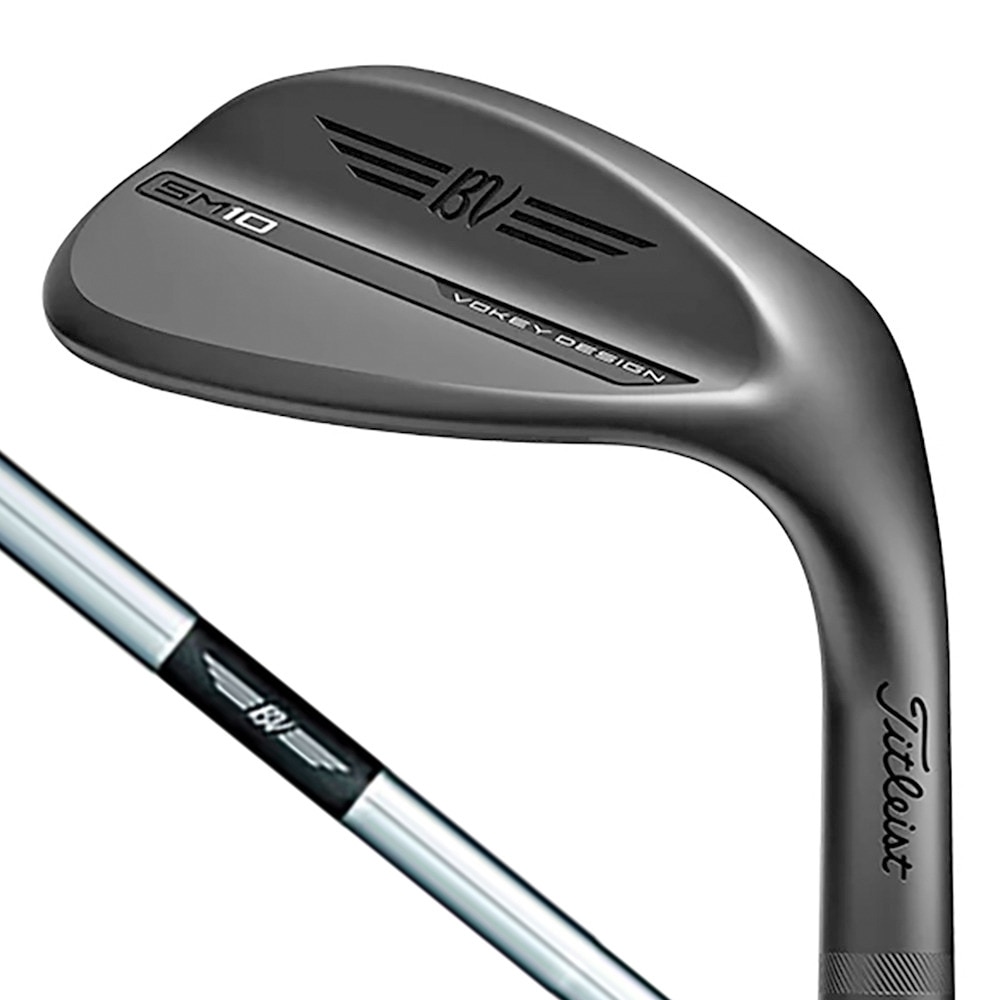 タイトリスト（TITLEIST）（メンズ）VOKEY SM10 JET BLACK ウェッジ(5814K、ロフト58度)Dynamic Gold