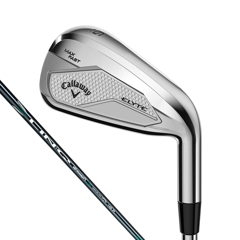 キャロウェイ（CALLAWAY）（メンズ）エリート ELYTE MAX FAST アイアン(SW ロフト56度)LIN-Q GREEN 40 for Callaway