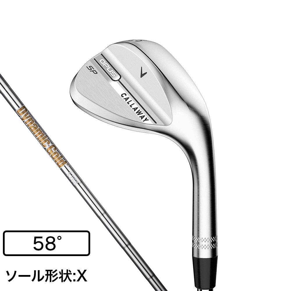 ゆ*う様 キャロウェイ　OpusSP ウェッジ　58° キャロウェイ（CALLAWAY）（メンズ）オーパス OPUS クロム