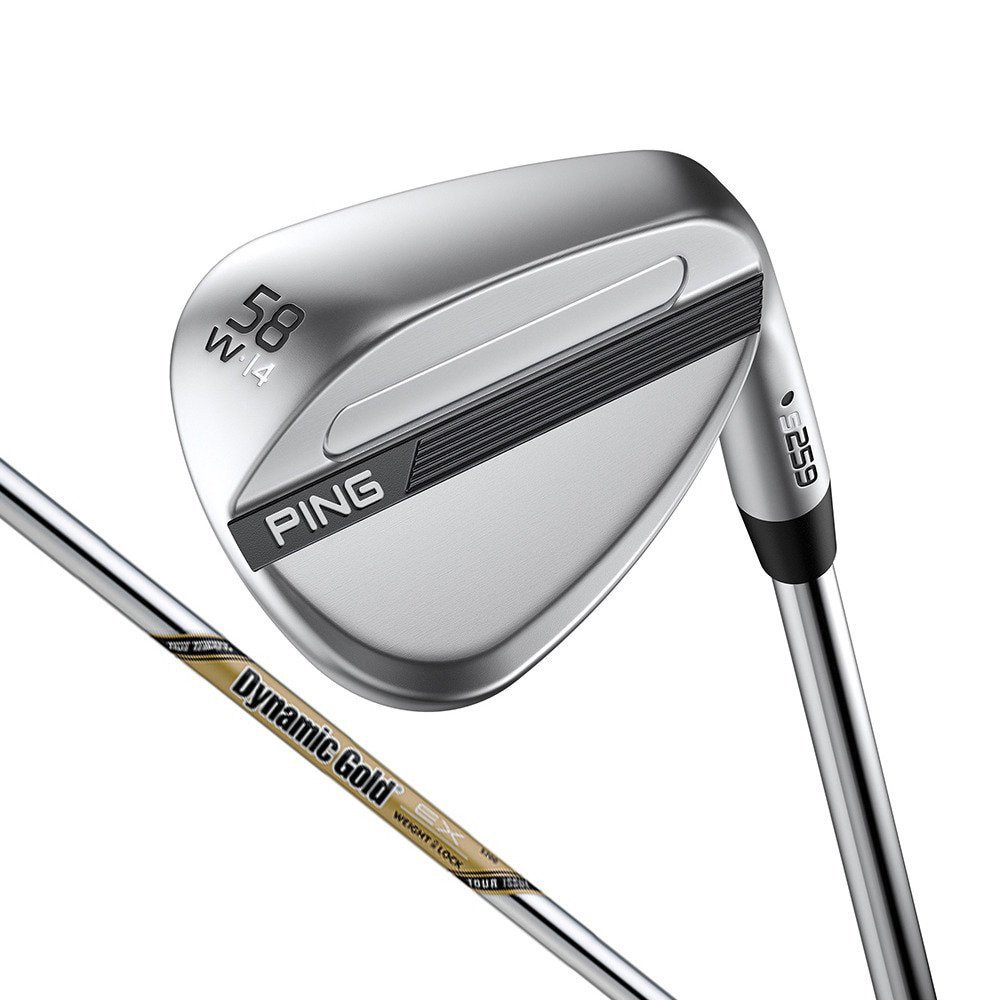 【新品】PING S259ウェッジ 50 54 58 DG S200 3本セット ピン（PING）（メンズ）s259 ウェッジ(5814W ロフト58度)DG EX TOUR