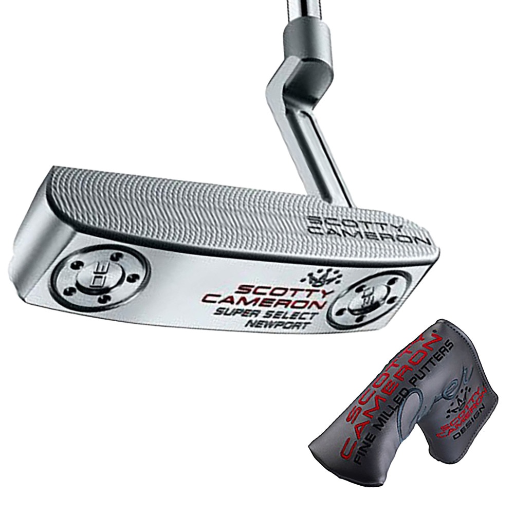 スコッティキャメロン（Scotty Cameron）（メンズ）Super Select Newport パター (ロフト3.5度) オリジナルシャフト スーパーセレクト ニューポート