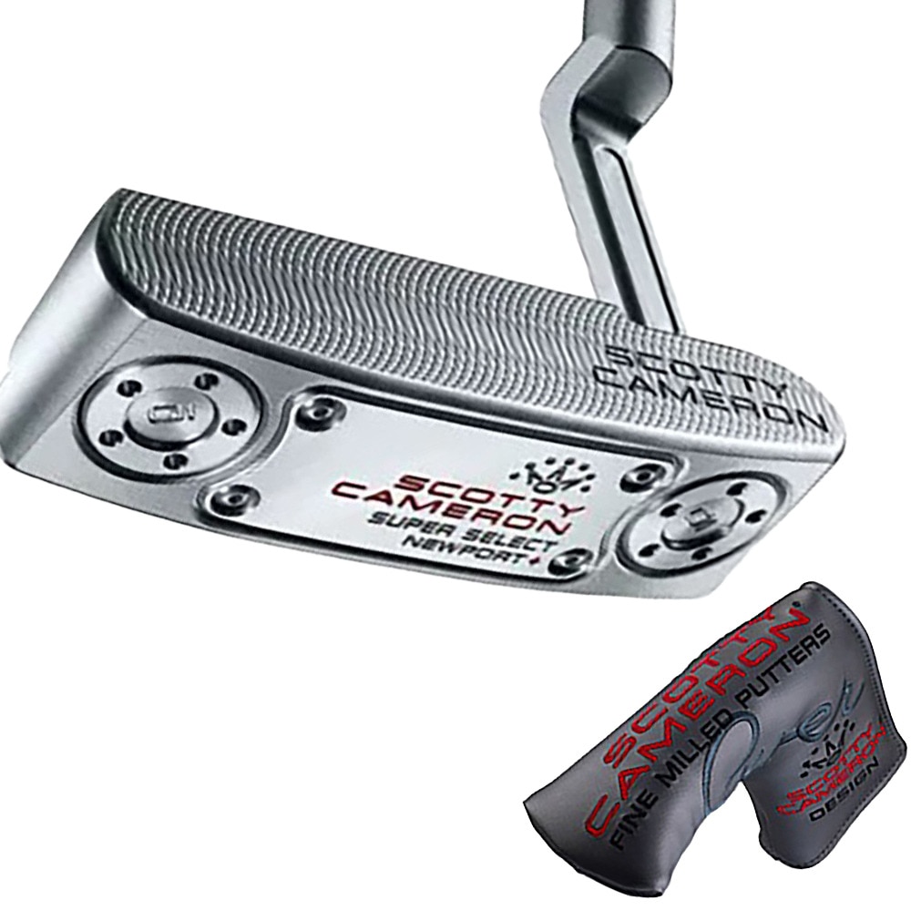 スコッティキャメロン（Scotty Cameron）（メンズ）Super Select Newport+ パター (ロフト3.5度)  オリジナルシャフト スーパーセレクト ニューポート