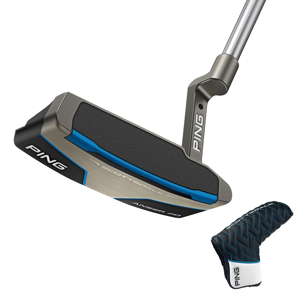ピン（PING）（メンズ）SCOTTSDALE スコッツデール ANSER 2D パター(ロフト3度)Stepless Steel