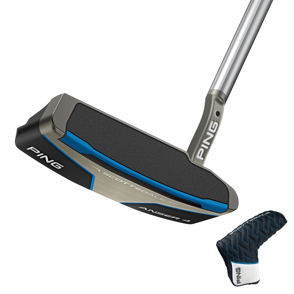 ピン（PING）（メンズ）SCOTTSDALE スコッツデール ANSER 4 パター(ロフト3度)Stepless Steel