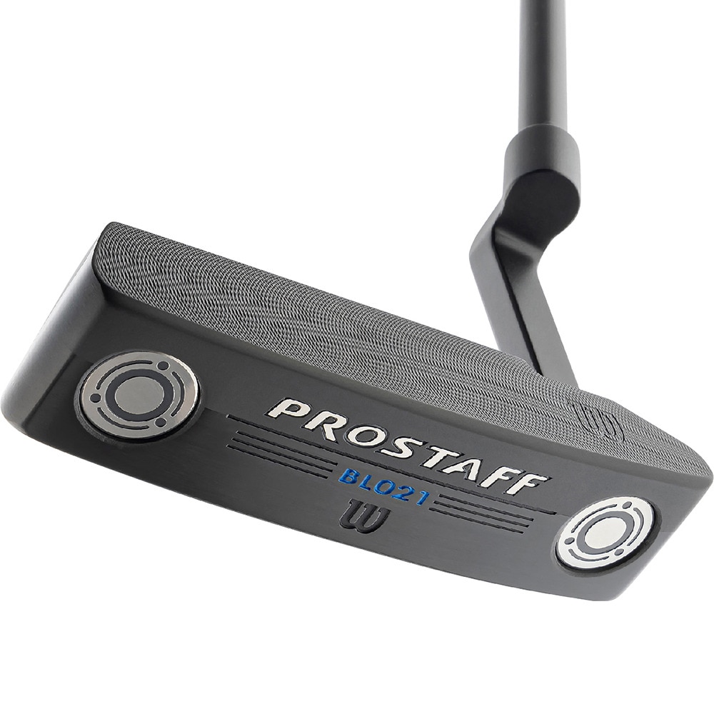 ウイルソンゴルフ（Wilson Golf）（メンズ）プロスタッフ PROSTAFF BL021 パター(ロフト3度)艶消しブラックE-coatingオリジナルスチール