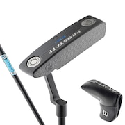(メンズ)PROSTAFF BL021 パター(ロフト3度)艶消しブラックE-coatingオリジナルスチール