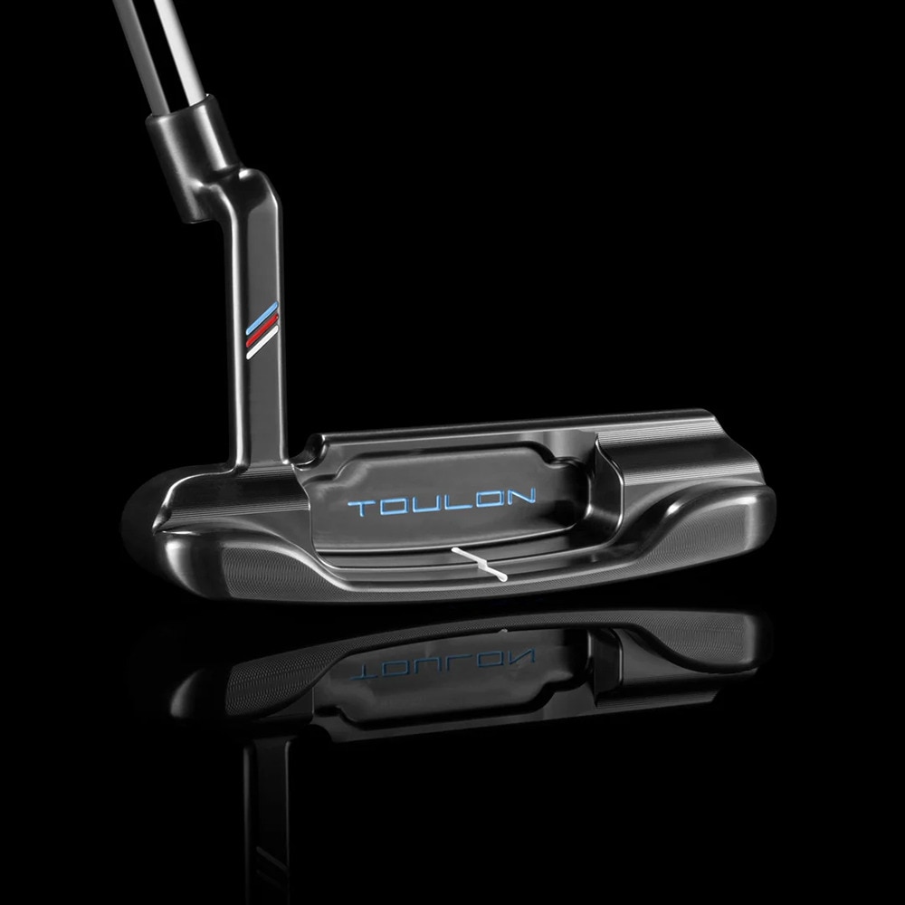 トゥーロンデザイン（TOULON）（メンズ）Austin オースティン H1 パター(ロフト3度)Stepless Steel - Black