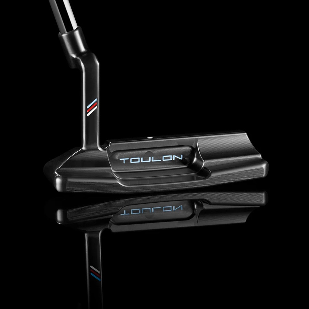 トゥーロンデザイン（TOULON）（メンズ）Hollywood ハリウッド H1 パター(ロフト3度)Stepless Steel - Black