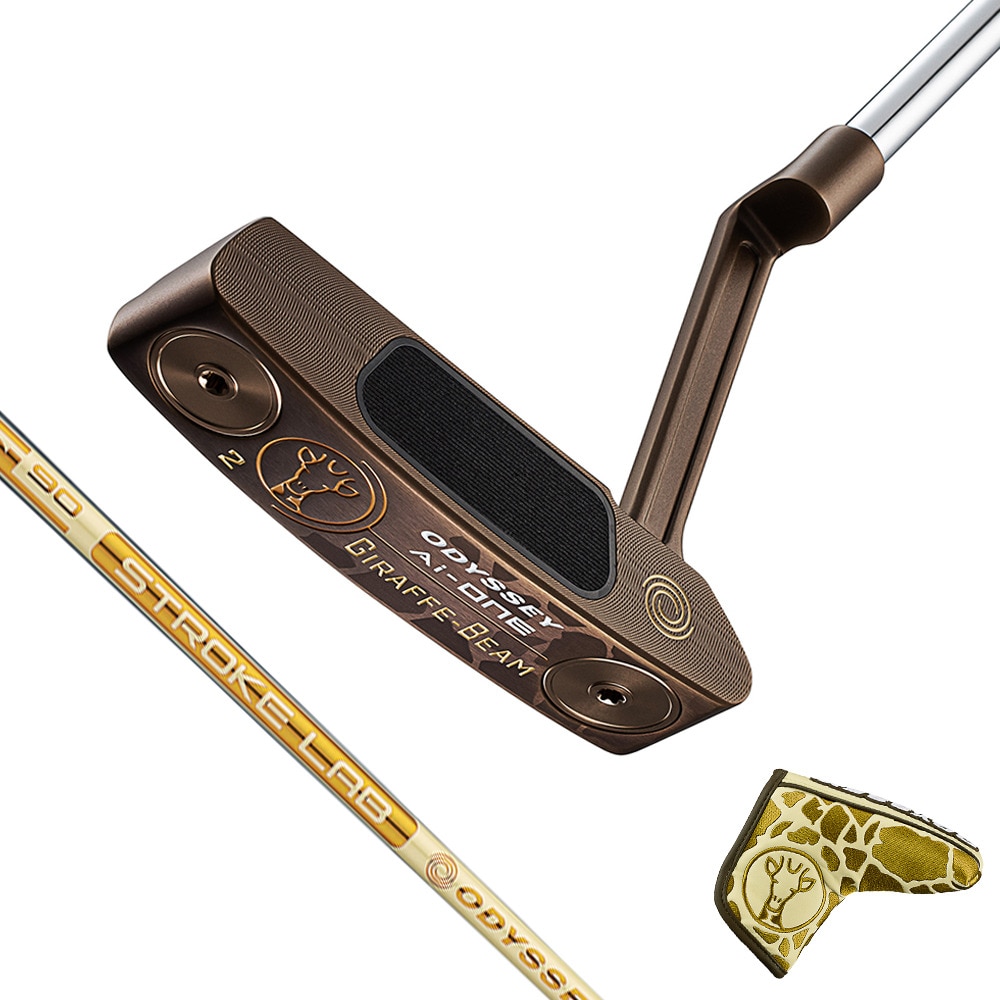 オデッセイ（ODYSSEY）（メンズ）Ai-ONE GIRAFFE-BEAM エーアイワン ジラフビーム 2 パター(ロフト3度)STROKE LAB 90 STEEL