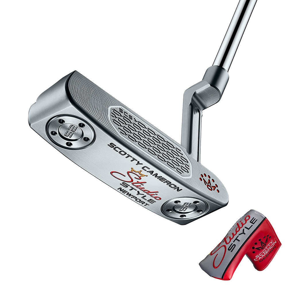 スコッティキャメロン（Scotty Cameron）（メンズ）スタジオスタイル Studio Style Newport パター(ロフト3.5度)オリジナルシャフト