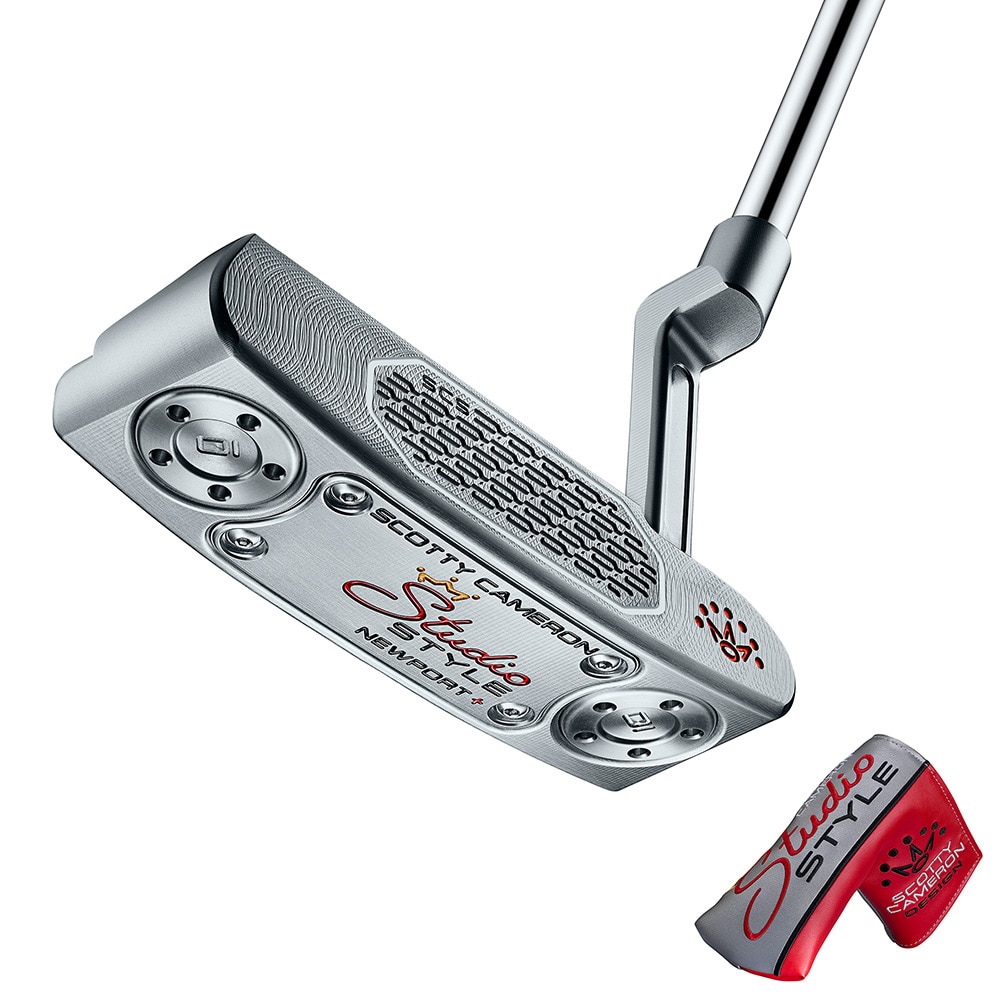 スコッティキャメロン（Scotty Cameron）（メンズ）スタジオスタイル Studio Style Newport Plus パター(ロフト3.5度)オリジナルシャフト