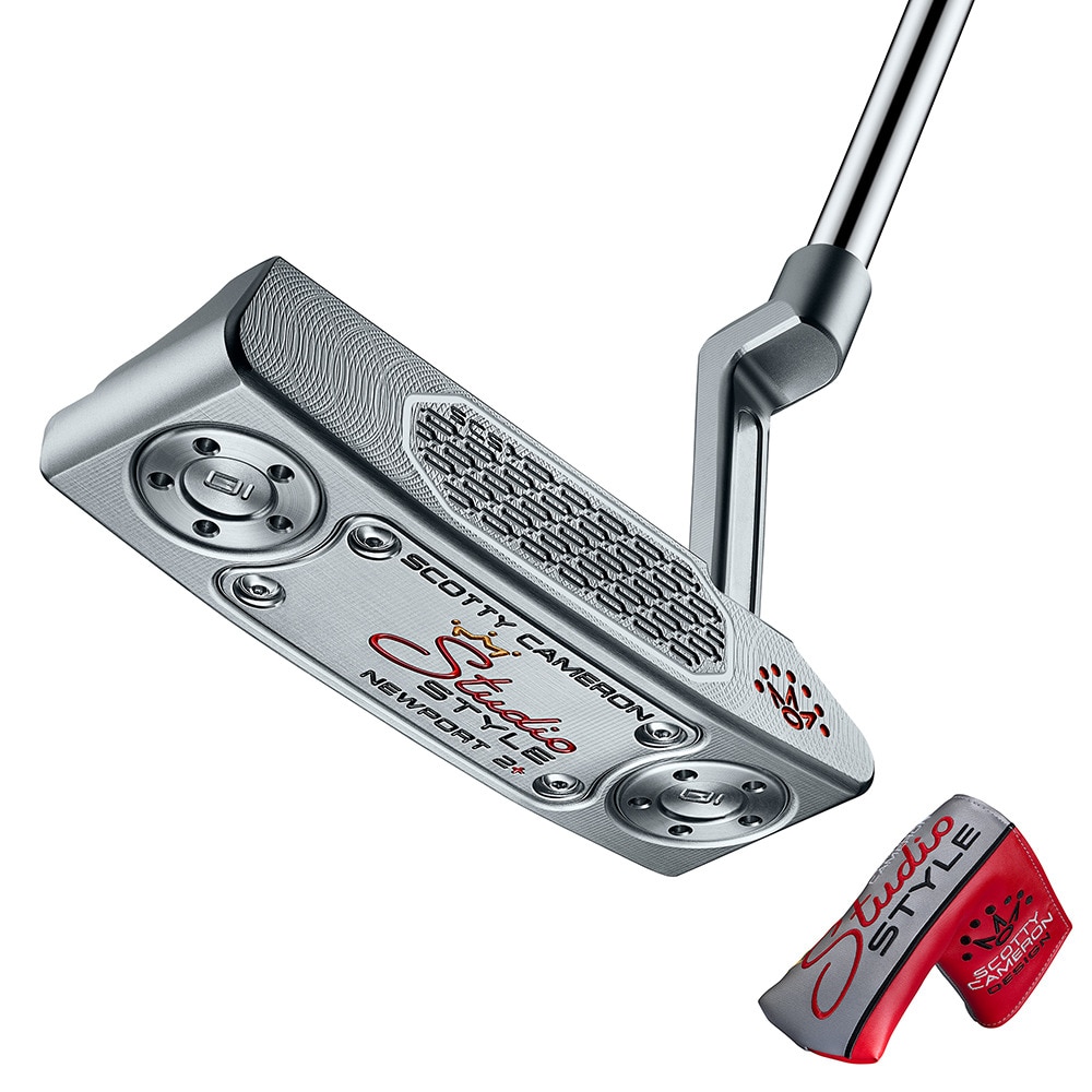 スコッティキャメロン（Scotty Cameron）（メンズ）スタジオスタイル Studio Style Newport 2 Plus パター(ロフト3.5度)オリジナルシャフト