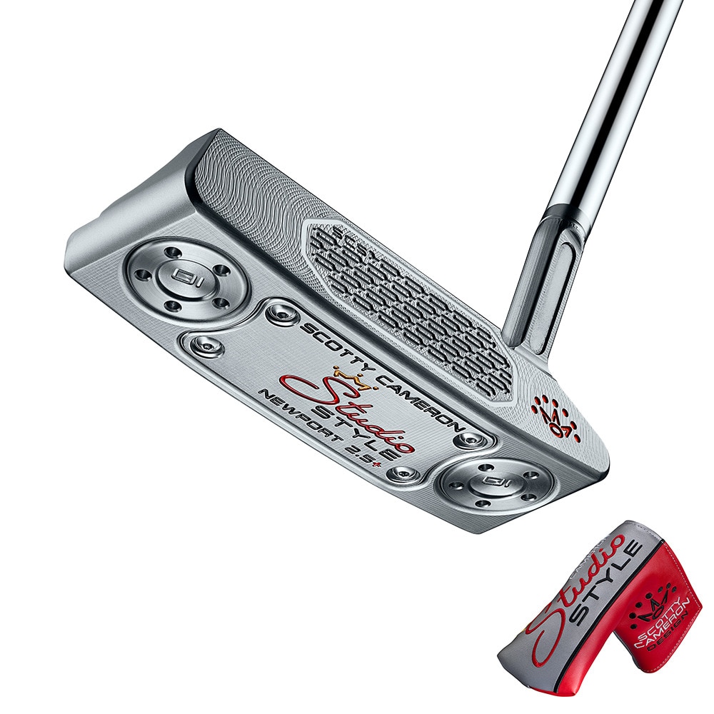 スコッティキャメロン（Scotty Cameron）（メンズ）スタジオスタイル Studio Style Newport 2.5 Plus パター(ロフト3.5度)オリジナルシャフト