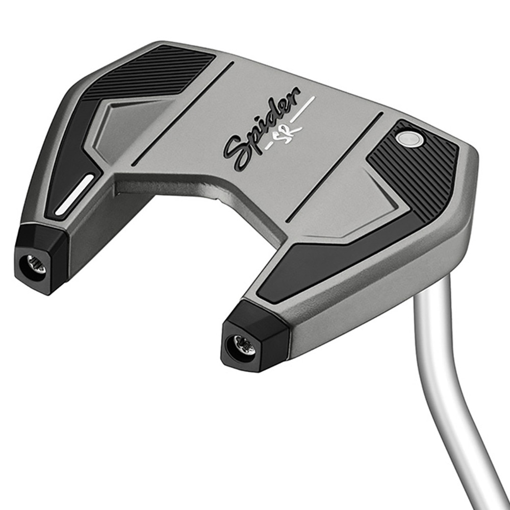 テーラーメイド（TAYLORMADE）（メンズ）スパイダー SR プラチナム ホワイト シングルベンド パター(ロフト2.5度)TM Fluted Feel STEEL