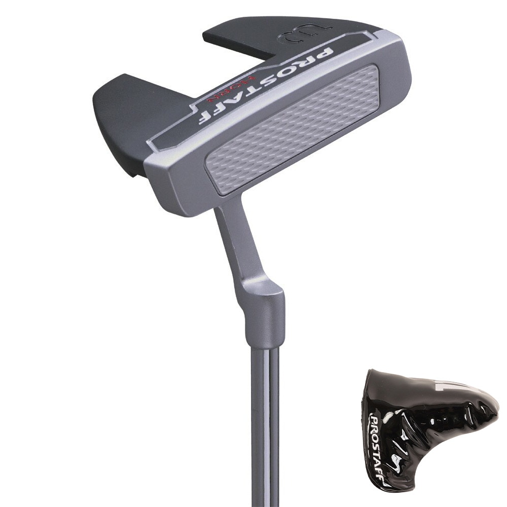 ウイルソンゴルフ（Wilson Golf）（メンズ）パター PROSTAFF Putter HORN ネオマレットタイプ (ロフト3度) スチールシャフト