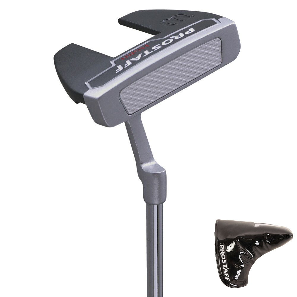 ウイルソンゴルフ パター PROSTAFF Putter HORN ネオマレットタイプ (ロフト3度) スチールシャフト ３４．０ 0 ゴルフクラブの画像