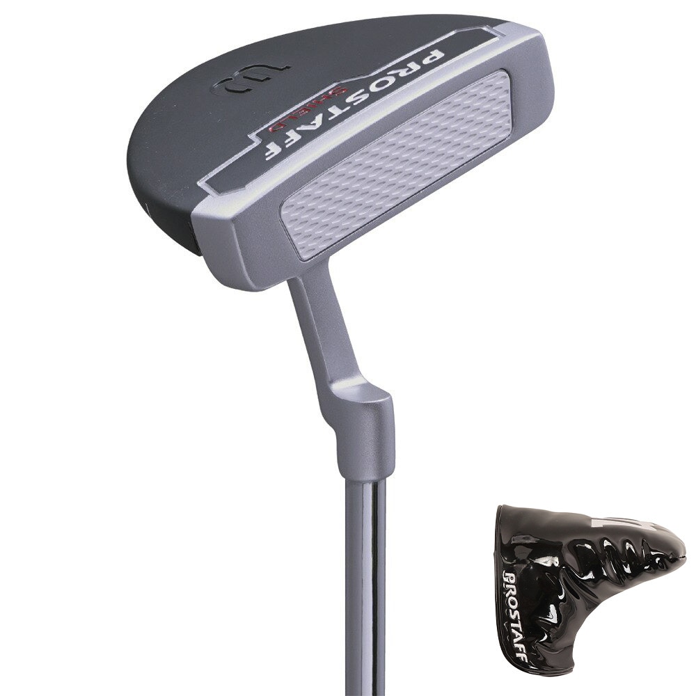 ＜ヴィクトリアゴルフ＞ ウイルソンゴルフ パター PROSTAFF Putter SHIELD マレットタイプ (ロフト3度) スチールシャフト ３４．０ 0 ゴルフクラブ