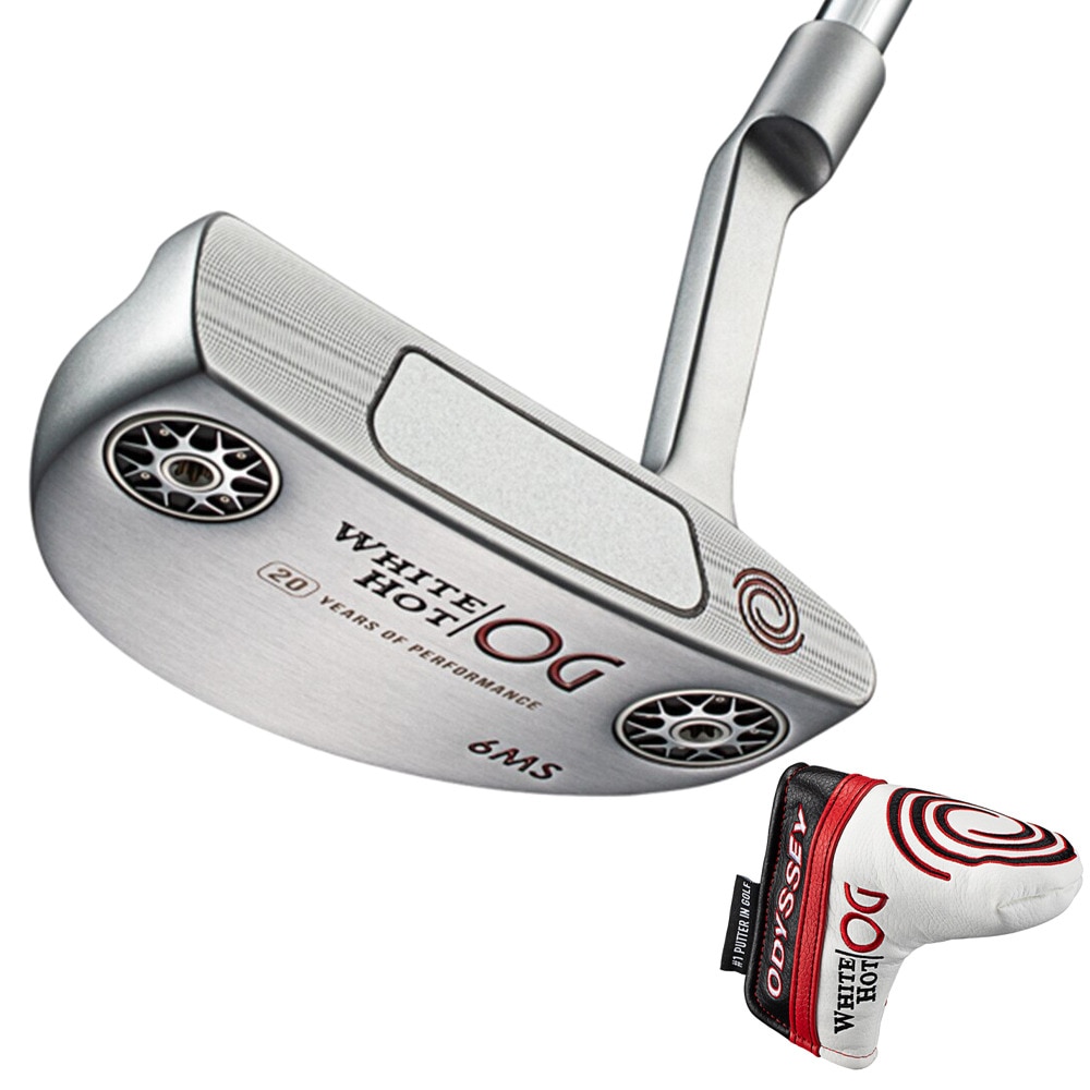 オデッセイ（ODYSSEY）（メンズ）ホワイト ホットOG 6MS パター(ロフト3度)Odyssey Steel ゴルフ用品はヴィクトリアゴルフ
